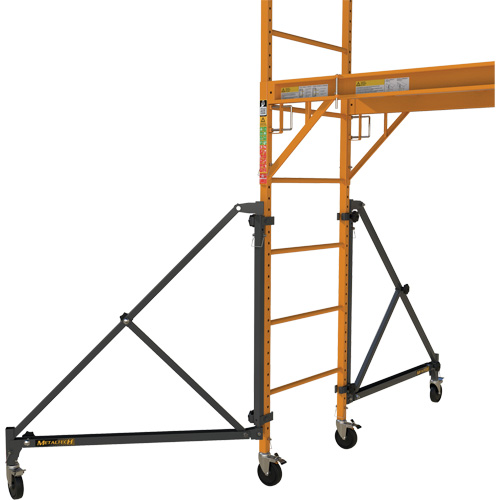 Ensemble de stabilisateurs universels avec roues Groupe Generik