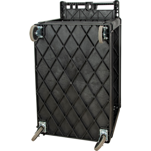 Utility Cart, 2 Tiers, 25-5/8" x 33-1/2" x 43-3/4", 550 lbs. Capacity Groupe Generik