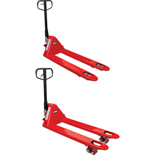 Transpalette manuel, Acier, 48" lo x 21" la, Capacit&eacute; 5500 lb Groupe Generik