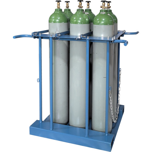 Support de rangement pour 6 cylindres pour chariot &eacute;l&eacute;vateur Groupe Generik