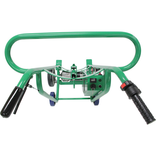 Powered Drum Hand Truck with Pneumatic Wheels Groupe Generik