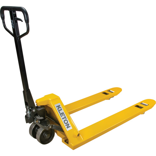 Transpalette &agrave; roues en acier, Acier, 48" lo x 27" la, Capacit&eacute; 5500 lb Groupe Generik