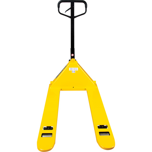 Transpalette &agrave; roues en acier, Acier, 48" lo x 27" la, Capacit&eacute; 5500 lb Groupe Generik