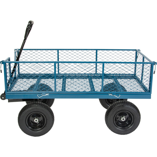 Wagon with Drop Sides, 24" W x 48" L, 800 lbs. Capacity Groupe Generik