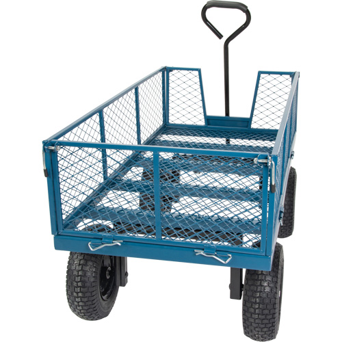 Wagon with Drop Sides, 24" W x 48" L, 800 lbs. Capacity Groupe Generik