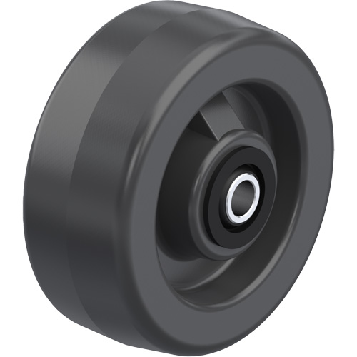 Roues ph&eacute;noliques pleines noires Groupe Generik