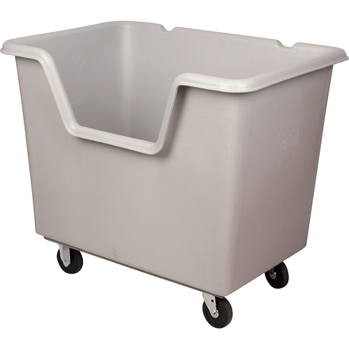 Chariot-caisse Starcart &agrave; c&ocirc;t&eacute; ouvert, Poly&eacute;thyl&egrave;ne, 43" lo x 31" la x 36" h, Volume 19 pi³, Capacit&eacute; 800 lb Groupe Generik