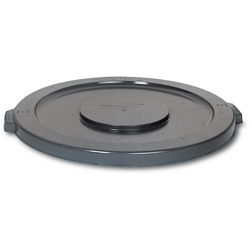 Couvercles ronds Brute, Couvercle plat, Plastique/Poly&eacute;thyl&egrave;ne, Convient aux contenants 19-7/8" dia. Groupe Generik