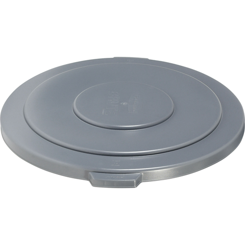 Couvercles ronds Brute, Couvercle plat, Plastique/Poly&eacute;thyl&egrave;ne, Convient aux contenants 26-1/2" dia. Groupe Generik