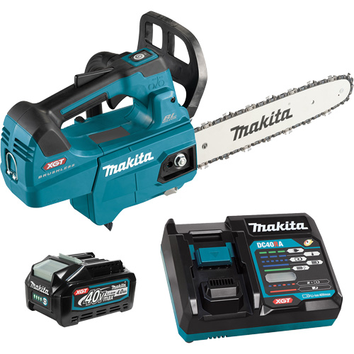 XGT Cordless Brushless Top Handle Chainsaw, 12", Battery Powered, 40 V Groupe Generik