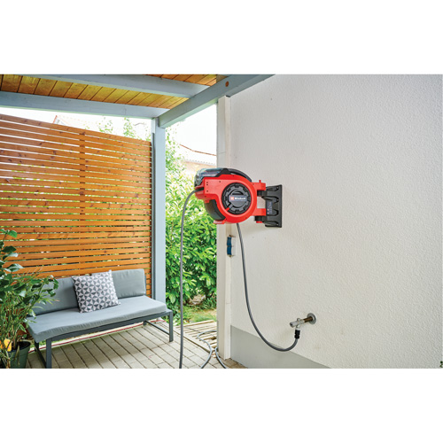 Cordless Water Hose Reel, 100' Groupe Generik