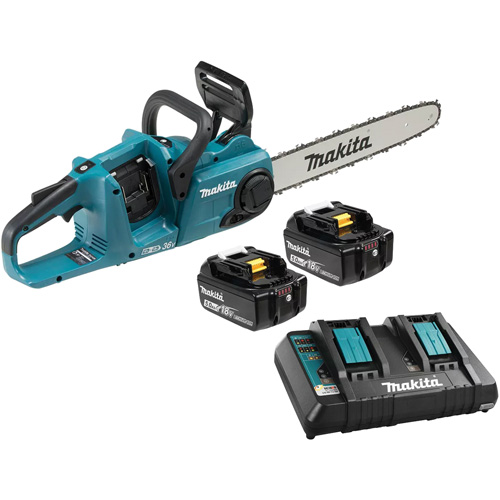LXT 5.0Ah Brushless Rear Handle Chainsaw Kit, 16", Battery Powered, 36 V Groupe Generik