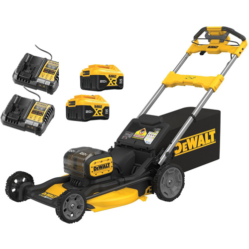 2X20V MAX* XR&reg; 21 in. Brushless Cordless RWD Lawn Mower Kit, Self-Propelled Walk-Behind, Battery Powered, 21" Cutting Width Groupe Generik