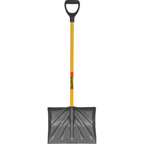 Pro Scraper Shovel, Polypropylene Blade, 18" Wide, D-Grip Handle Groupe Generik