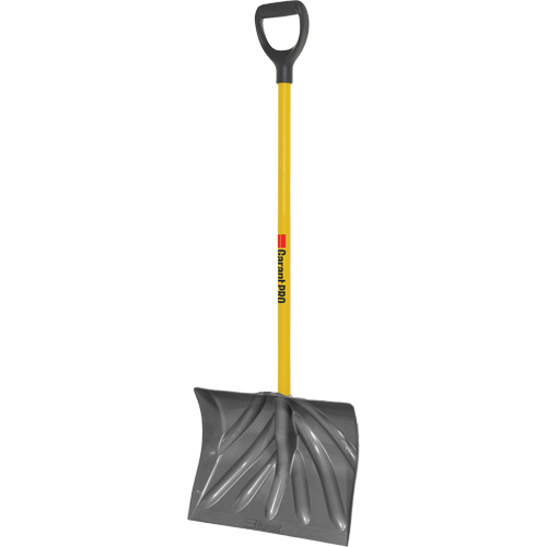 Pro Scraper Shovel, Polypropylene Blade, 18" Wide, D-Grip Handle Groupe Generik