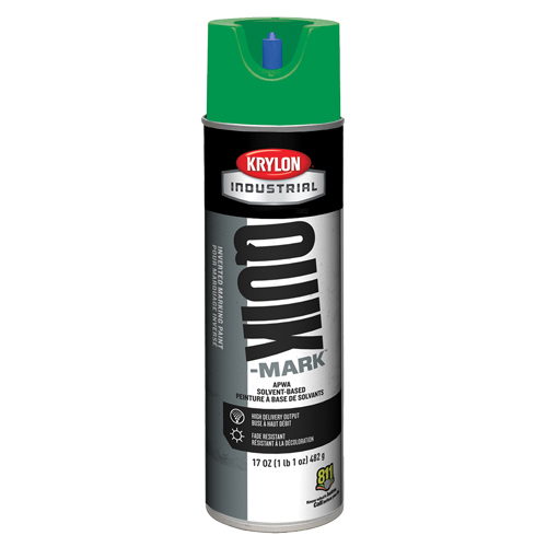 Peinture de marquage industrielle invers&eacute;e &agrave; base de solvant Quik-Mark, 17 oz, Canette a&eacute;rosol Groupe Generik