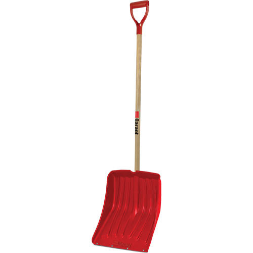 Alpine Snow Shovel, Polypropylene Blade, 13-9/10" Wide, D-Grip Handle, Wearstrip Included Groupe Generik