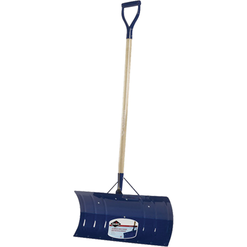 Yukon Snow Pusher, Aluminum Blade, D-Grip Handle, 24" W Groupe Generik