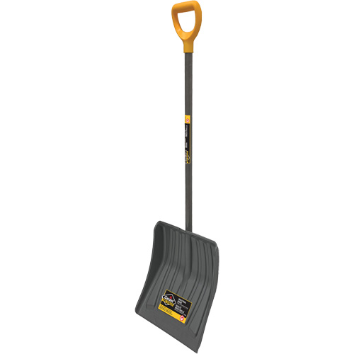 Pro Snow Shovel, Polypropylene Blade, 13-7/8" Wide, D-Grip Handle Groupe Generik