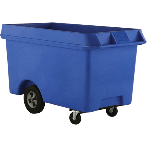 Starcart Heavy-Duty Box Truck, Polyethylene, 48" L x 31" W x 34.5" H, 16 cu. ft. Volume, 1000 lbs. Capacity Groupe Generik