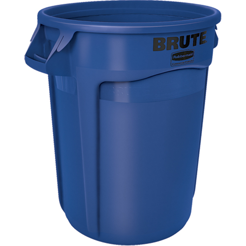 Contenants ronds Brute, Vrac, Poly&eacute;thyl&egrave;ne, 32 gal. US Groupe Generik