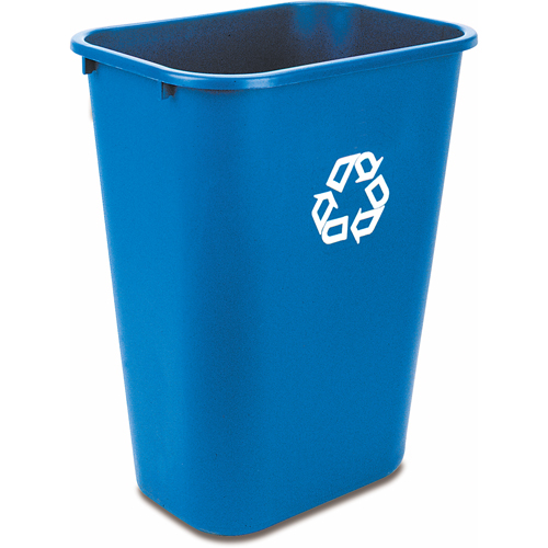 Contenant de recyclage, De bureau, Plastique, 41-1/4 pintes US Groupe Generik