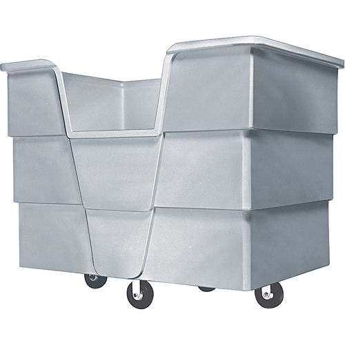 Chariot Starcart jumbo, Poly&eacute;thyl&egrave;ne, 65" lo x 45" la x 54" h, Volume 60 pi³, Capacit&eacute; 1500 lb Groupe Generik