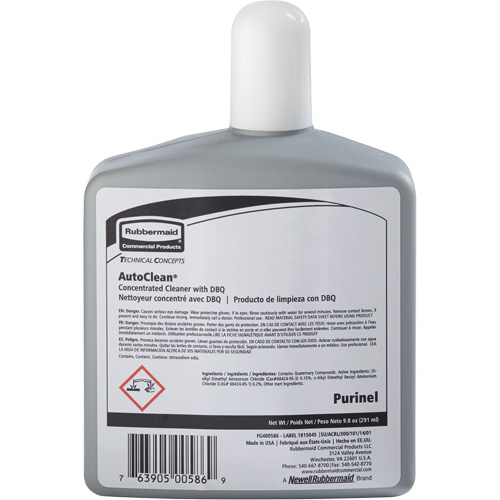 Produit d'entretien pour drain et nettoyeur de cuvette de rechange AutoClean de Purinel, 9,8 oz, Bouteille Groupe Generik