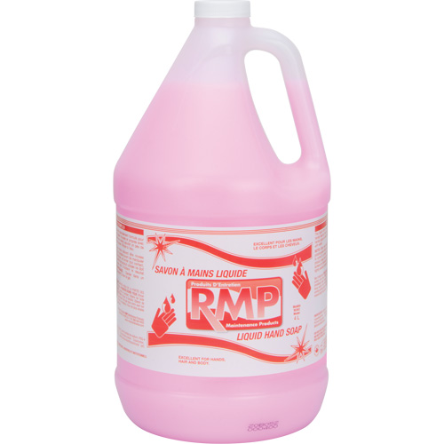 Savon liquide rose pour les mains, Liquide, 4 L, Parfum&eacute; Groupe Generik