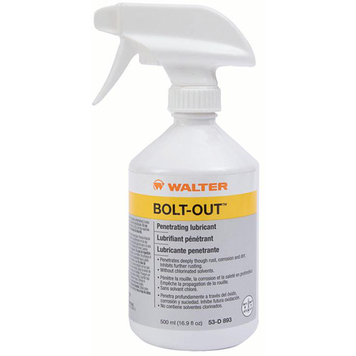 Pulv&eacute;risateur &agrave; main reremplissable vide pour BOLT-OUT, Ronde, 500 ml, Plastique Groupe Generik