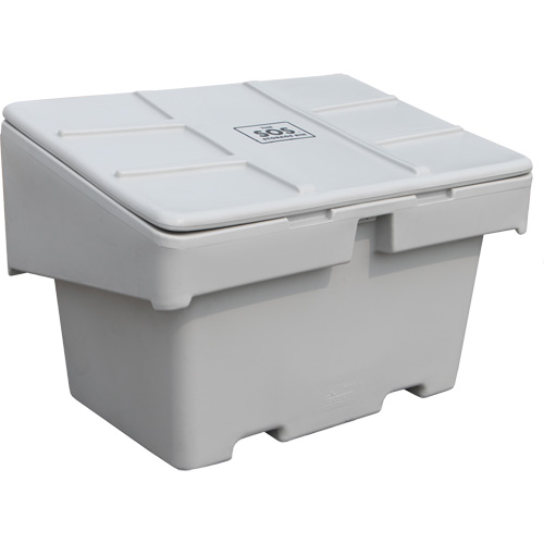 Contenants pour sel & sable SOS, 48" x 33" x 34", 18,5 pi³, Gris Groupe Generik