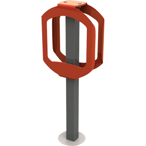 Supports pour bicyclettes Bike Stop, Acier, 2 bicyclettes Groupe Generik
