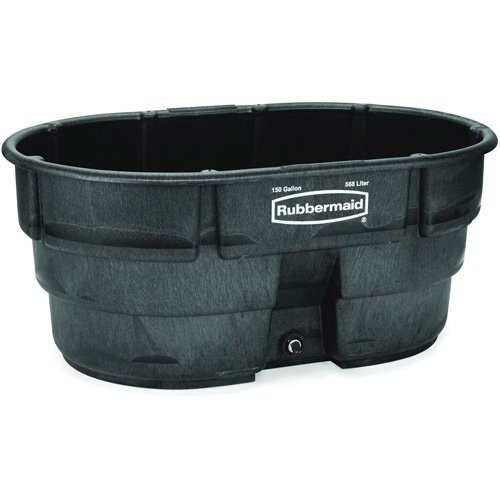 R&eacute;servoir de stockage, 39" p x 58" la x 25" h, Capacit&eacute; 1200 lb, Noir Groupe Generik