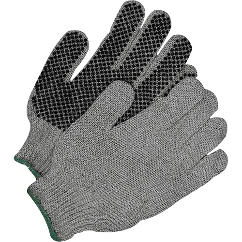 Gants &agrave; prise classique, Poly/coton, Un c&ocirc;t&eacute;, Grand Groupe Generik