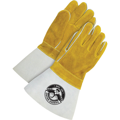 Gants pour soudeur avec poignet de 5", Cuir de vache refendu, Taille Taille unique Groupe Generik