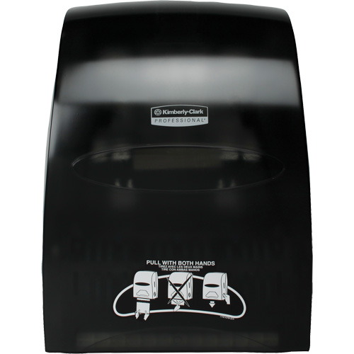 Distributeur de serviettes en rouleaux durs Sanitouch, Manuel, 12,63" la x 10,2" p x 16,13" h Groupe Generik