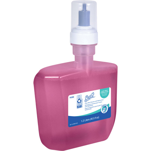 Nettoyant pour la peau avec agents hydratants Scott Pro, Mousse, 1,2 L, Parfum&eacute; Groupe Generik