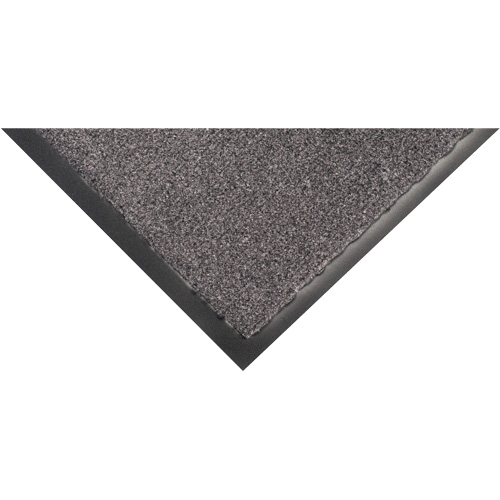 Tapis Poly-Tuft, Essuie-pieds, 4' x 6' x 5/16", Charbon Groupe Generik