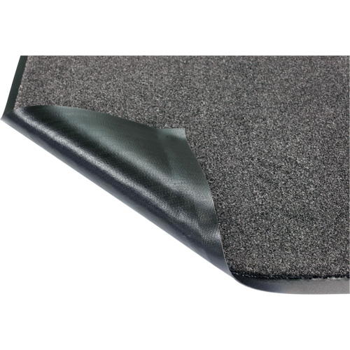 Tapis Poly-Tuft, Essuie-pieds, 4' x 6' x 5/16", Charbon Groupe Generik