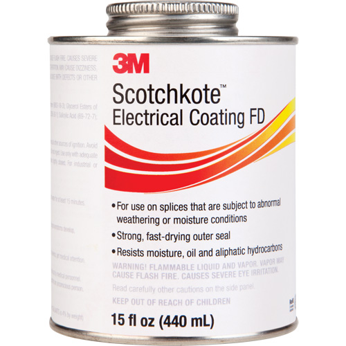 Scotchkote Electrical Coating FD, Clear, 15 oz., Can Groupe Generik