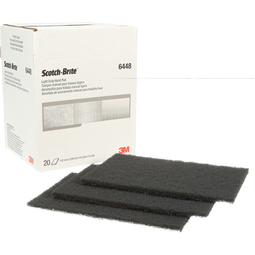 Scotch-Brite General Hand Pad, Silicon Carbide, 6" x 9", Ultra Fine Grit Groupe Generik