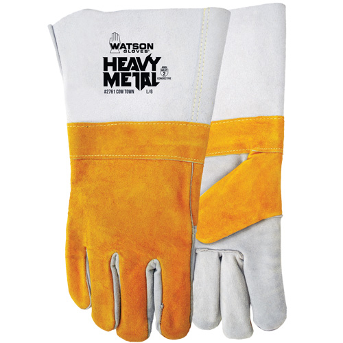 Gants ignifuges Cow Town, Cuir de vache refendu, Taille Petit Groupe Generik
