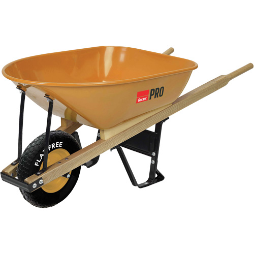 Wheelbarrow, 6 cu. ft., Steel Tray Groupe Generik