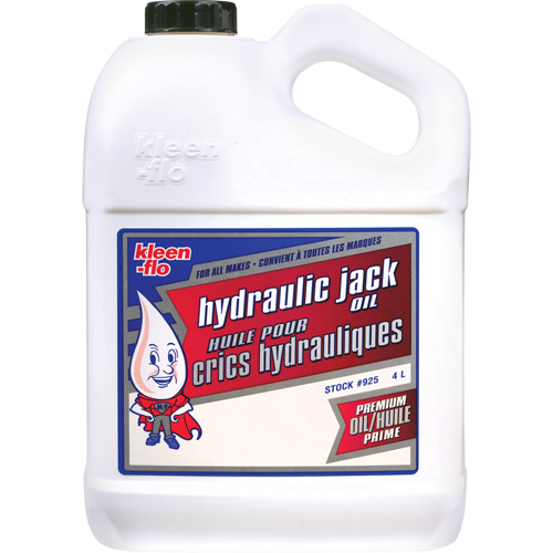 Hydraulic Jack Fluid, 4 L, Jug Groupe Generik