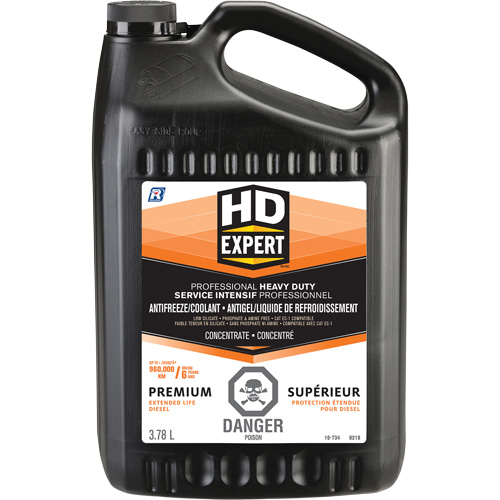 Turbo Power&reg; Diesel Extended Life Antifreeze/Coolant Concentrate, 3.78 L, Gallon Groupe Generik