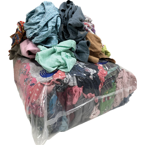 Chiffons d'essuyage sp&eacute;ciaux, M&eacute;lange de couleurs, 20 lb Groupe Generik