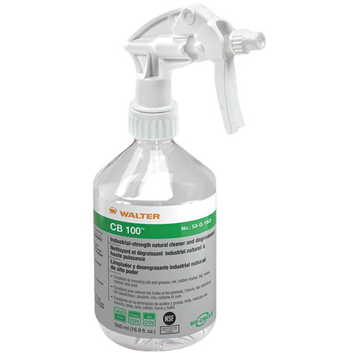 Pulv&eacute;risateur &agrave; main reremplissable vide pour CB 100, Ronde, 500 ml, Plastique Groupe Generik