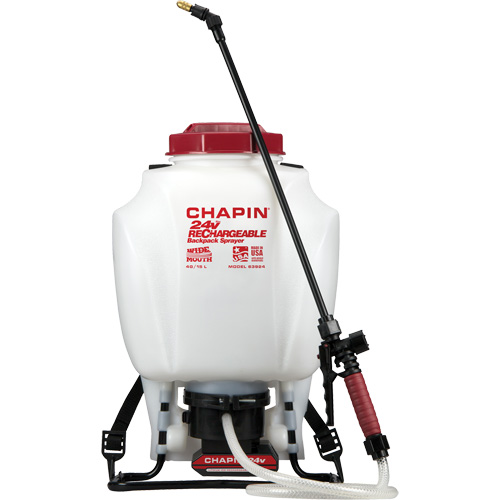 Pulv&eacute;risateur dorsal rechargeable, 4 gal. (15 L) Groupe Generik