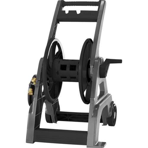 Foldable Hose Reel Cart, 175', Aluminum/Poly-Plastic Groupe Generik