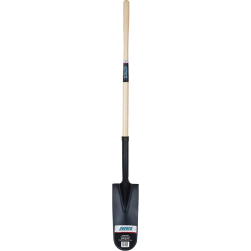 Pelle &agrave; drain, Acier durci, Lame 14" x 6", 46" lo, Manche Droit Groupe Generik